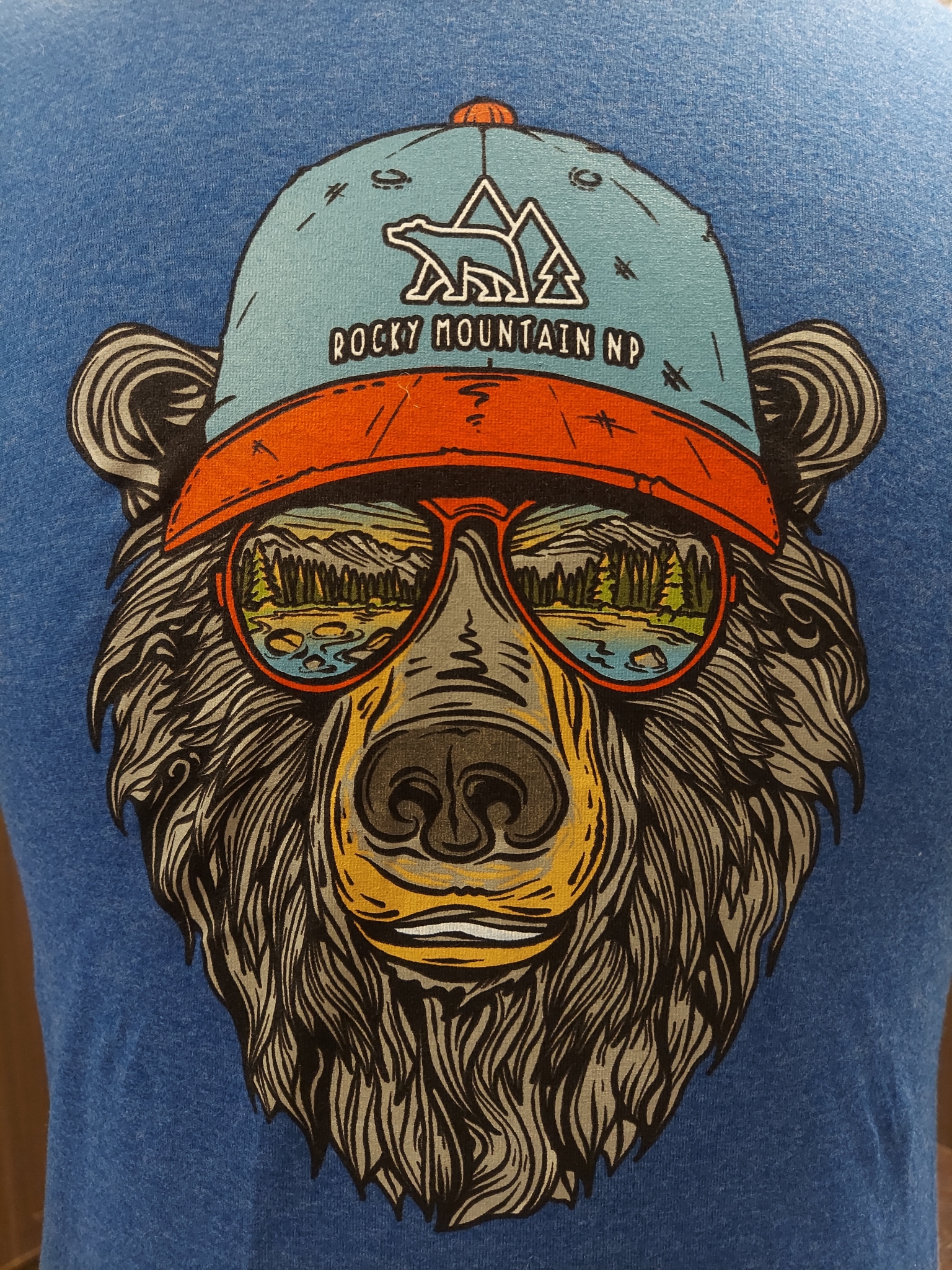 T-Shirt - Kids RMNP Bear Sunglasses - Image 2