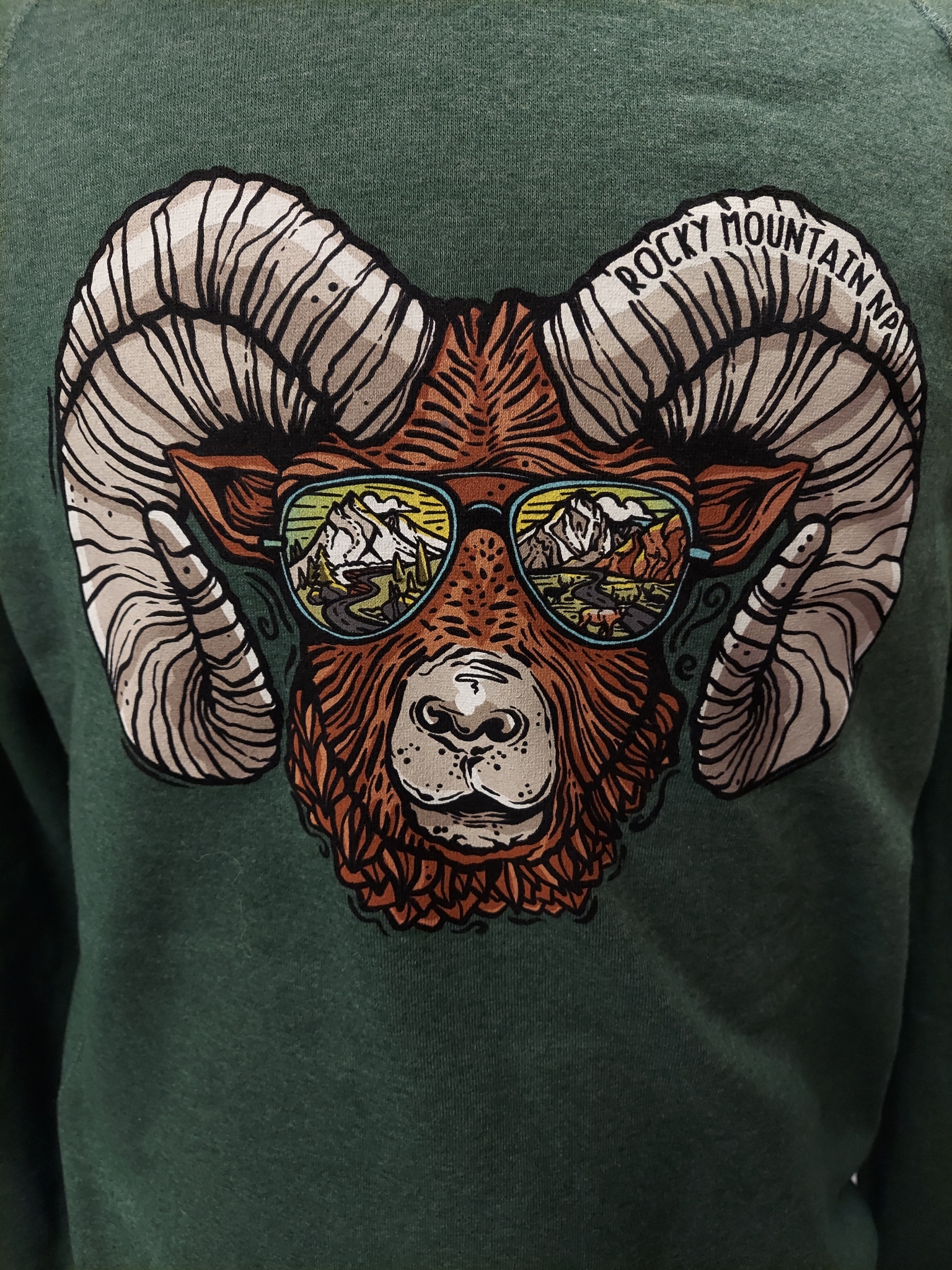 Sweatshirt - RMNP Ram Sunglasses Crewneck - Image 2