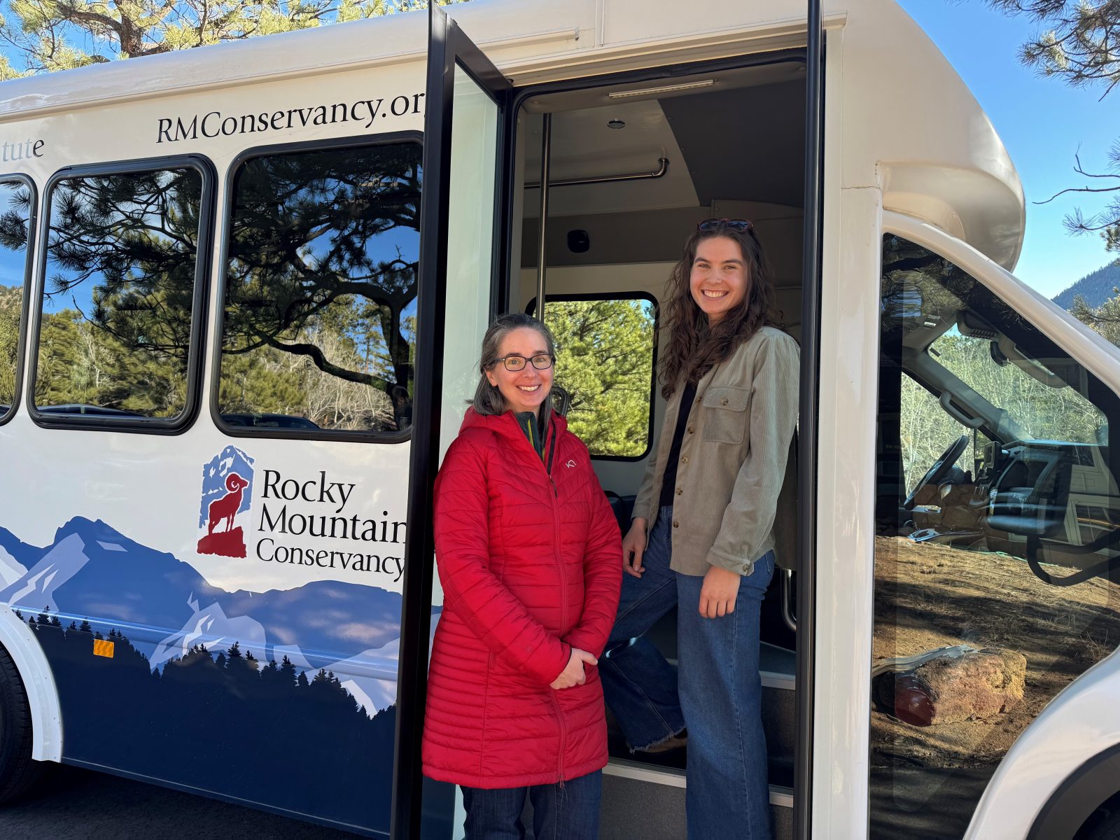 A scenic ecology tour travels through Rocky Mountain National Park.