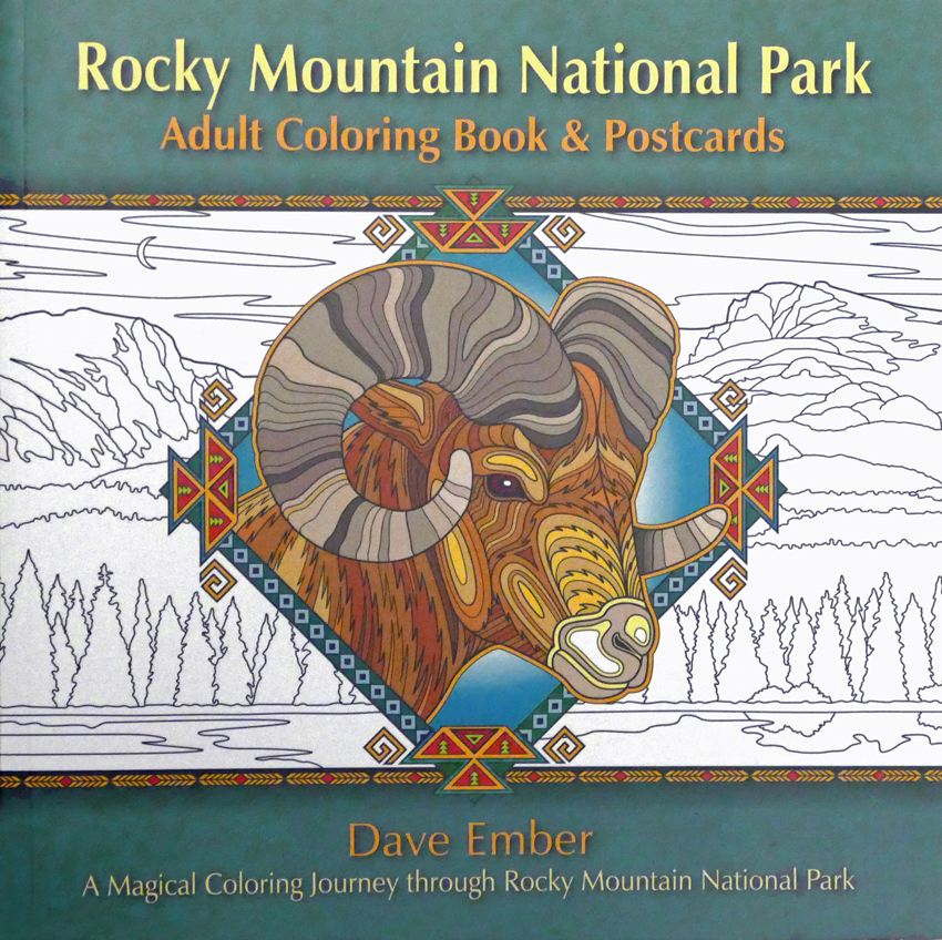 RMNP Adult Coloring Book & Postcards