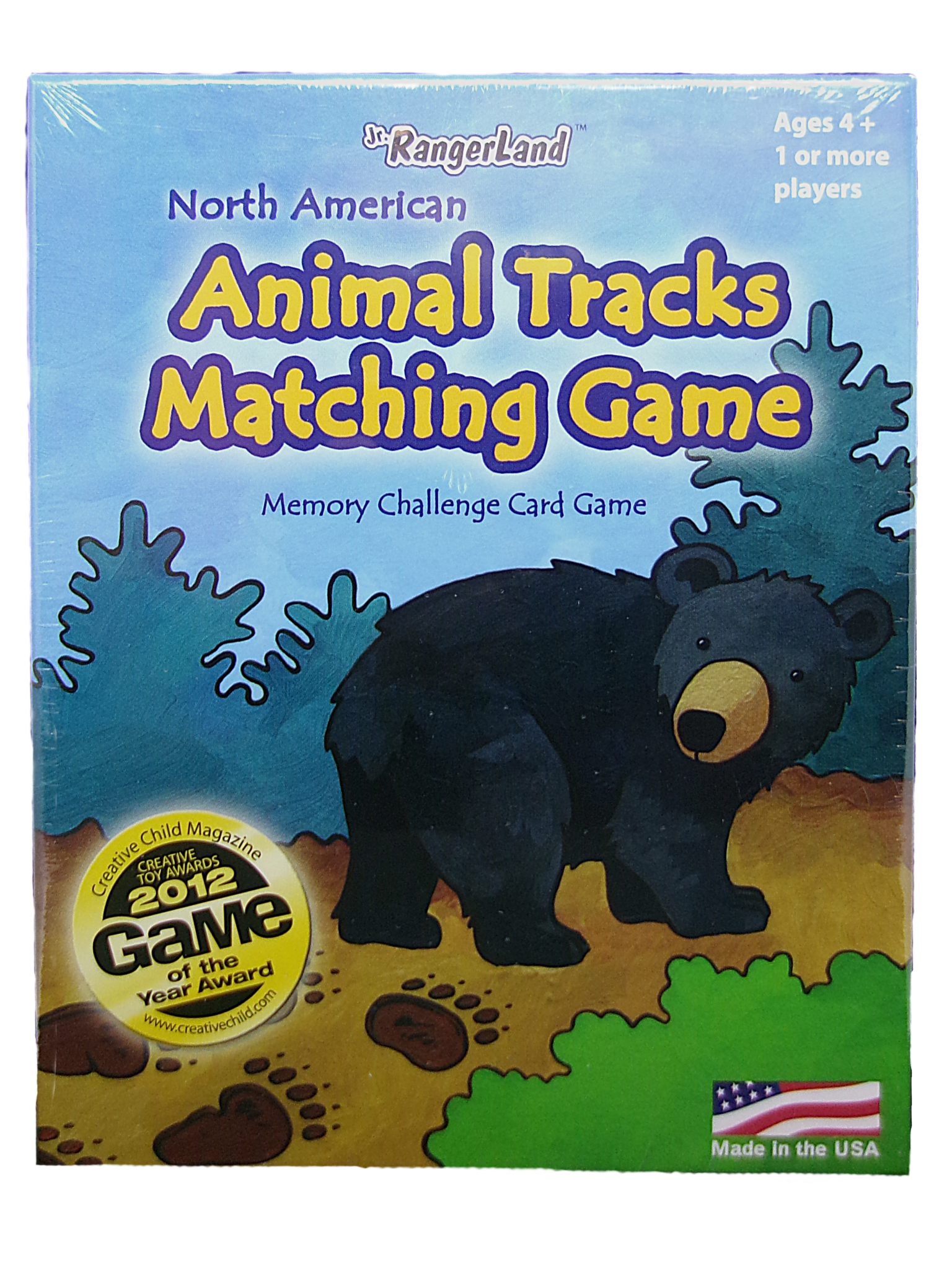 North American Animal Tracks Matching Game