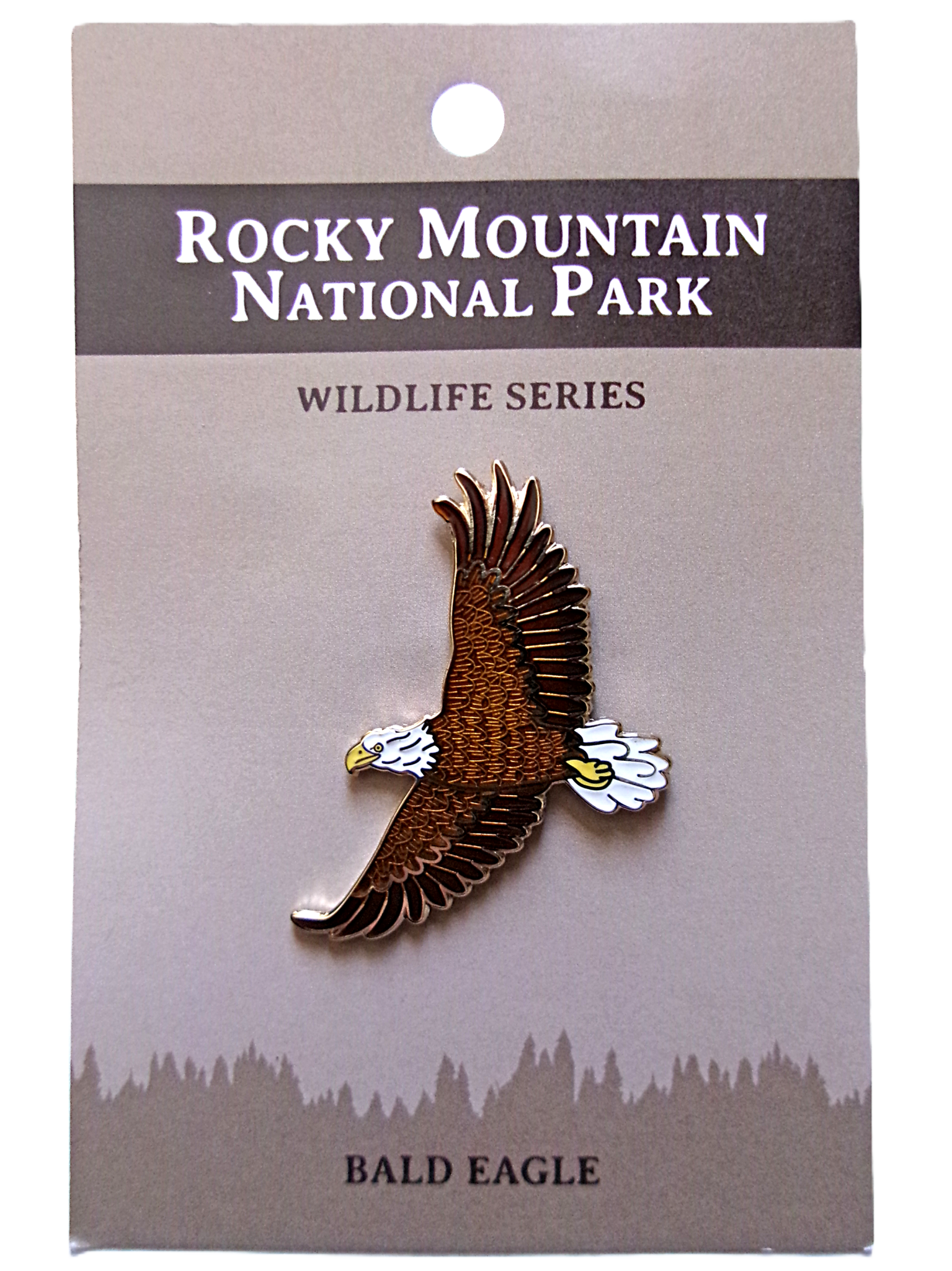 Pin - RMNP North American Wildlife Series Bald Eagle