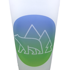 Glass - RMNP Pint Bear Logo
