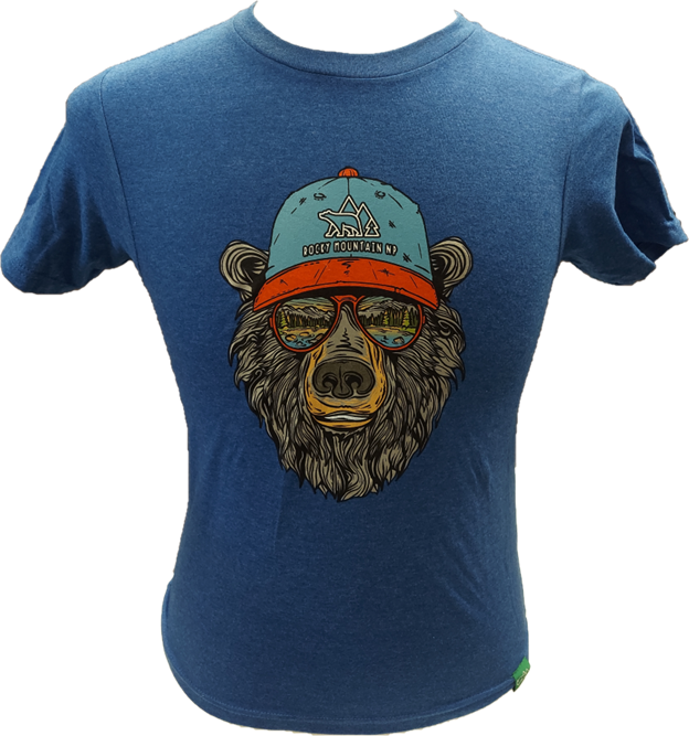 T-Shirt - Kids RMNP Bear Sunglasses
