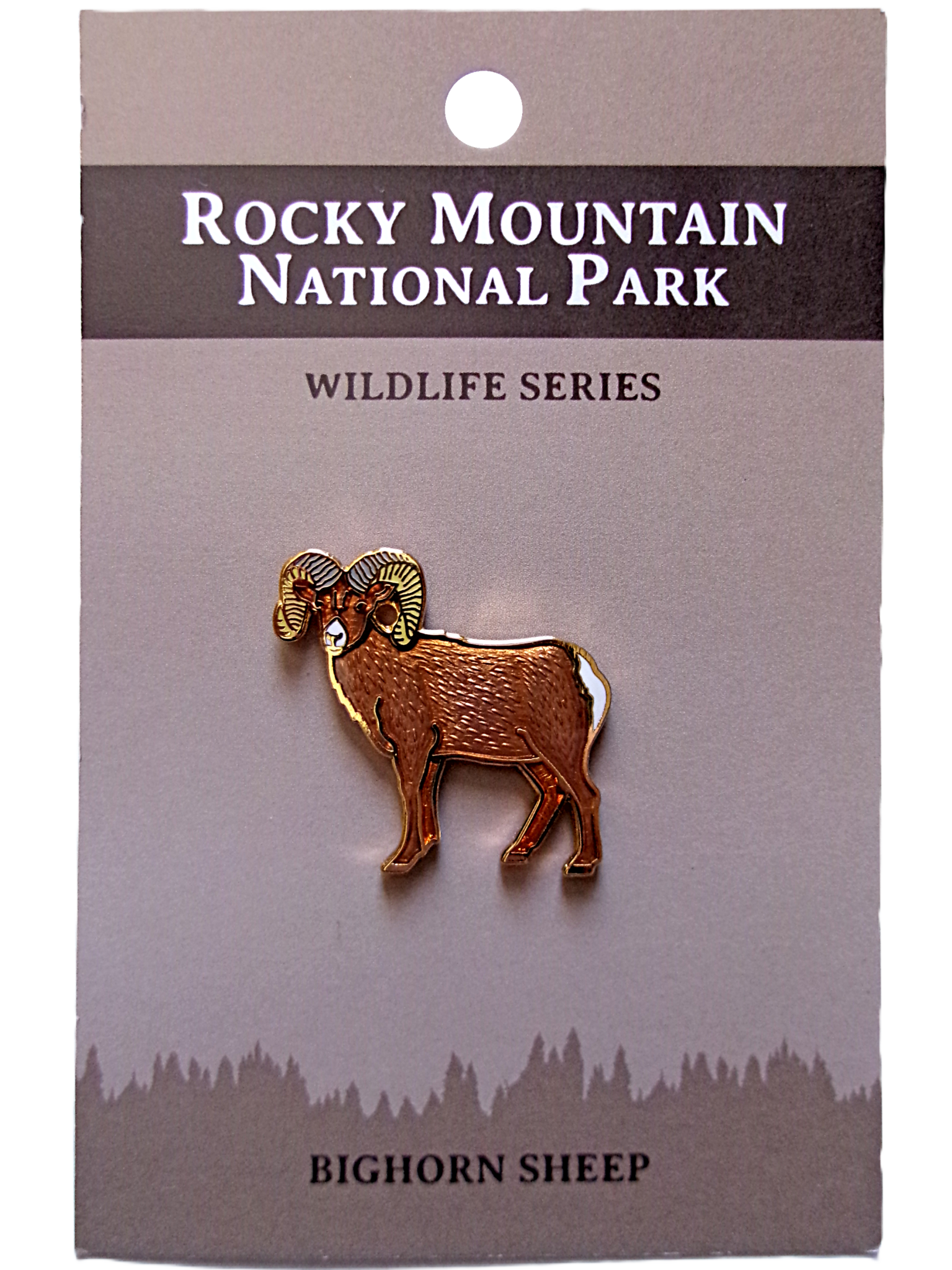 Pin - RMNP North American Wildlife Series Bighorn Sheep