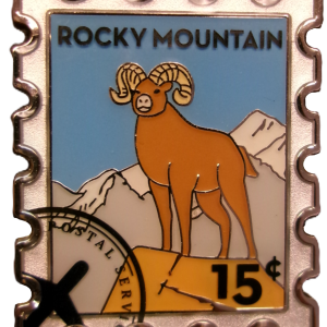 Magnet - RMNP Bighorn Sheep Stamp