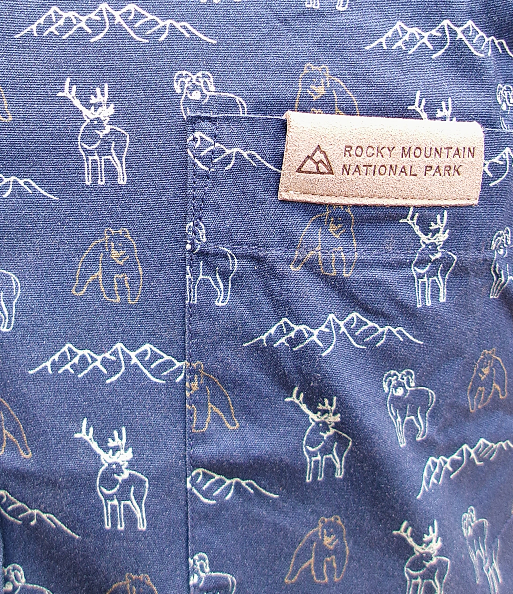 T-Shirt - Animal Icons Blue - Image 2