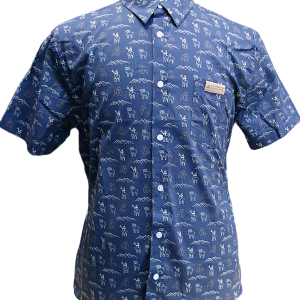 T-Shirt - Animal Icons Blue