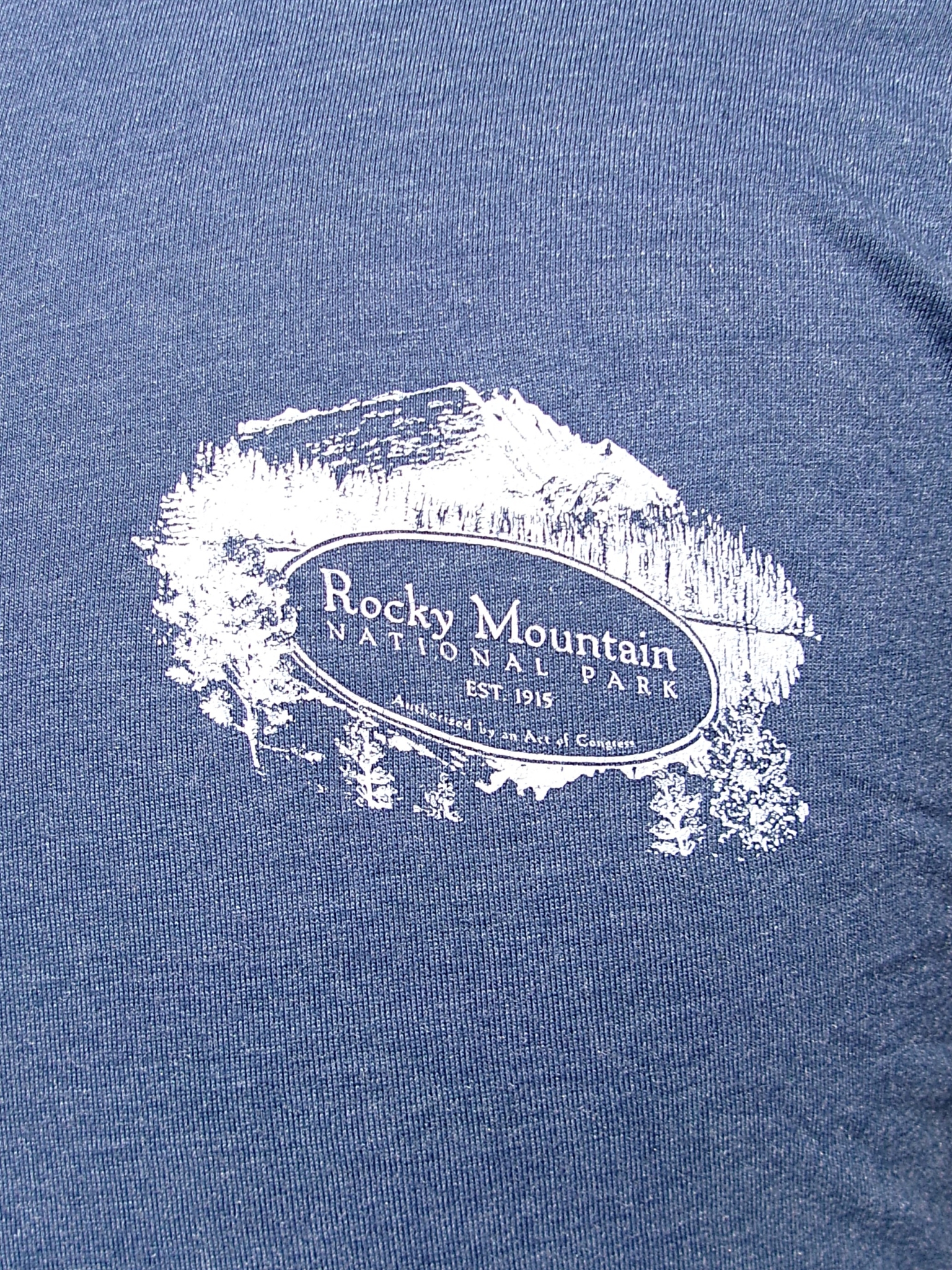 Long Sleeve Shirt - RMNP Map - Image 3