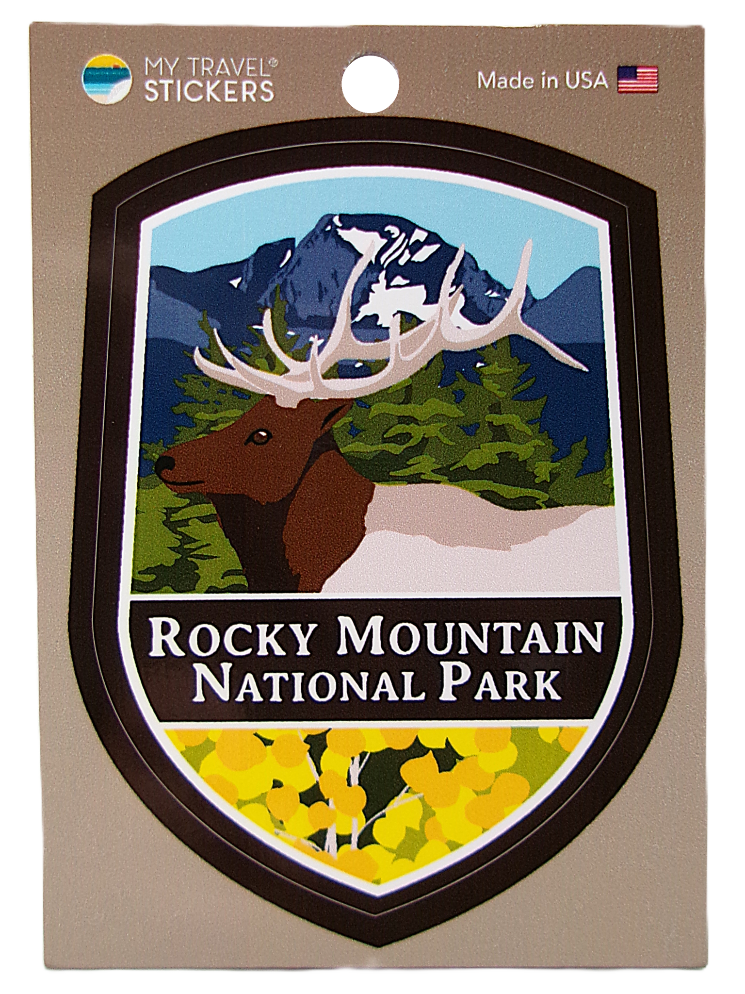 Sticker - Rocky Mountain National Park Elk