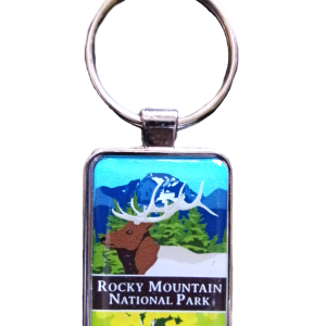 Keychain - RMNP Collectors Elk