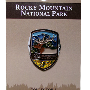 Walking Stick Medallion - RMNP Elk