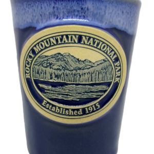 Shot Glass - Deneen RMNP Bear Lake Blue
