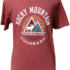 T-Shirt - RMNP Rust Double Peak