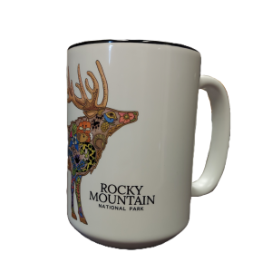 Mug - RMNP Elk Collage