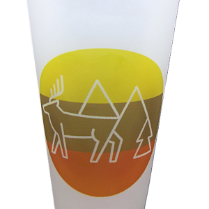 Glass - RMNP Pint Elk Logo