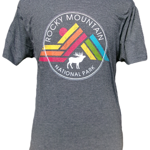 Short Sleeve Shirt - Geometric Elk