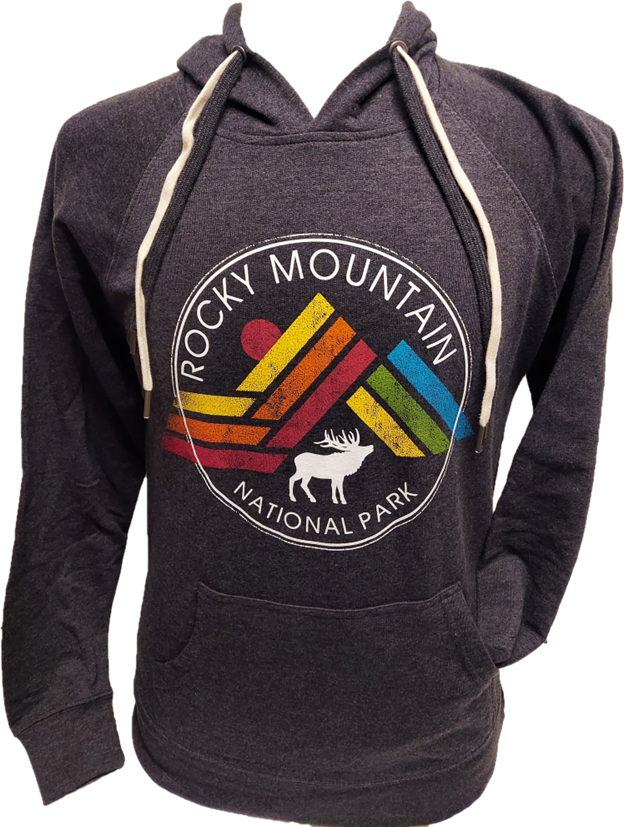 Sweatshirt - RMNP GeoElk Hood