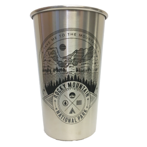 Glass - Stainless Steel Pint