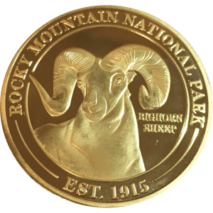 Collectible Coin - RMNP Gold Ram