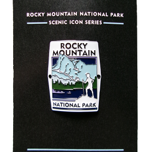 Walking Stick Medallion - RMNP Hiker