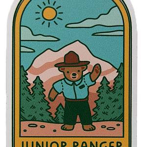 Sticker - RMNP Junior Ranger Bear