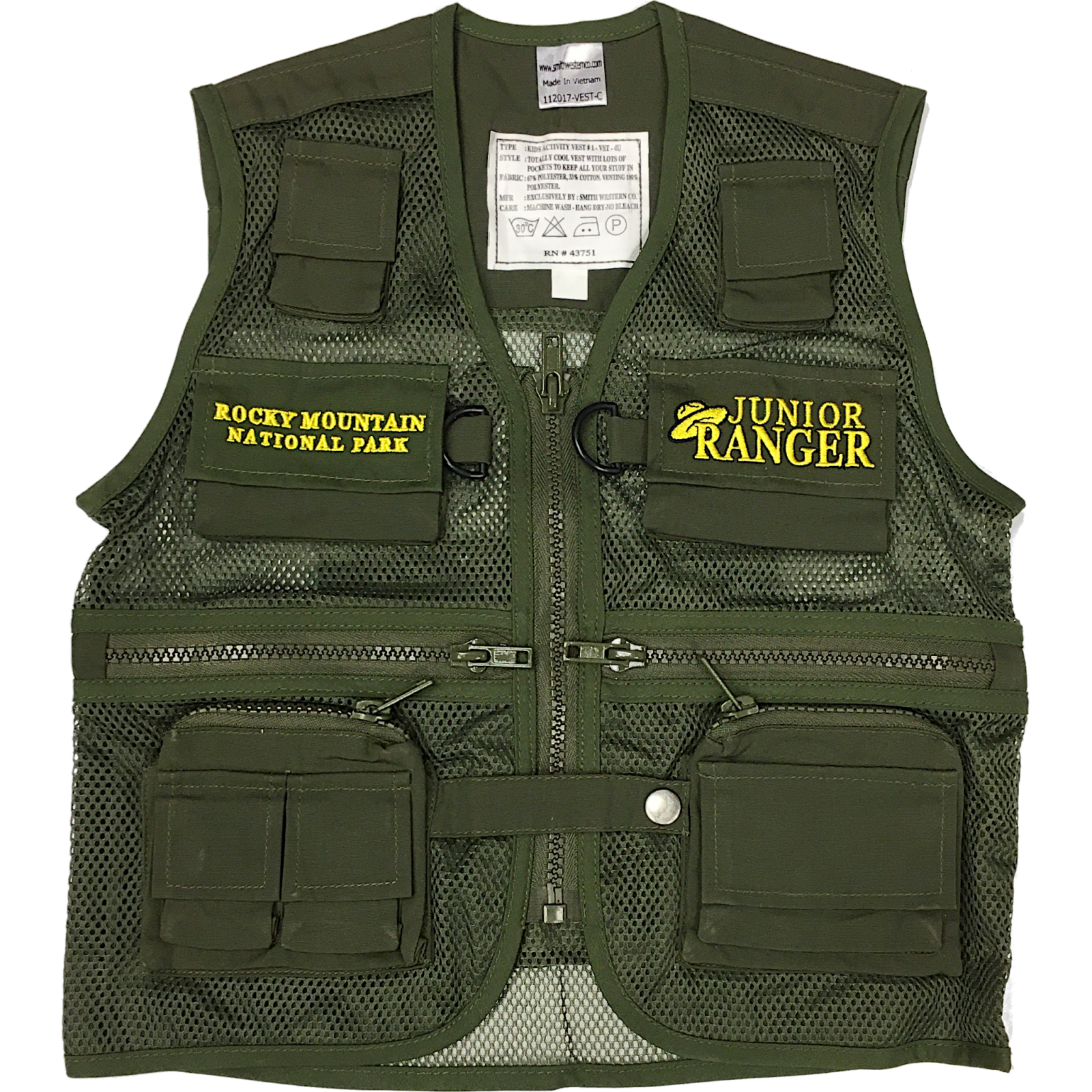 Junior Ranger Vest