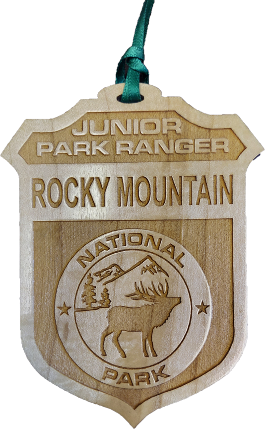 Ornament - RMNP Junior Ranger Badge