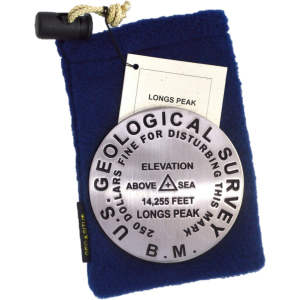 Longs Peak Summit Marker Paper Weight