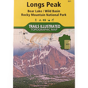 Map - Longs Peak Bear Lake/WildBasin Trails Illustrated Topographic
