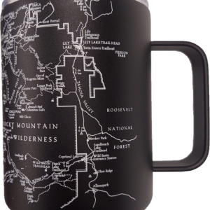 Insulated Tumbler - RMNP Map