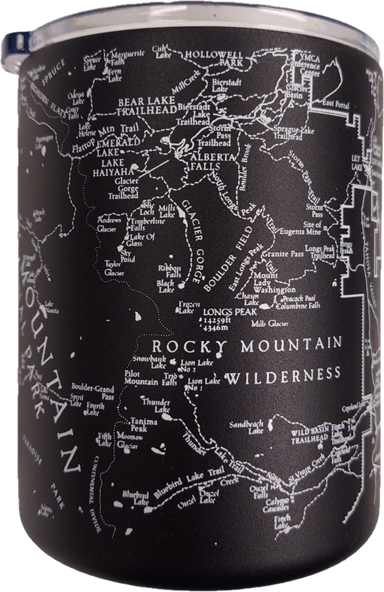 Insulated Tumbler - RMNP Map - Image 2