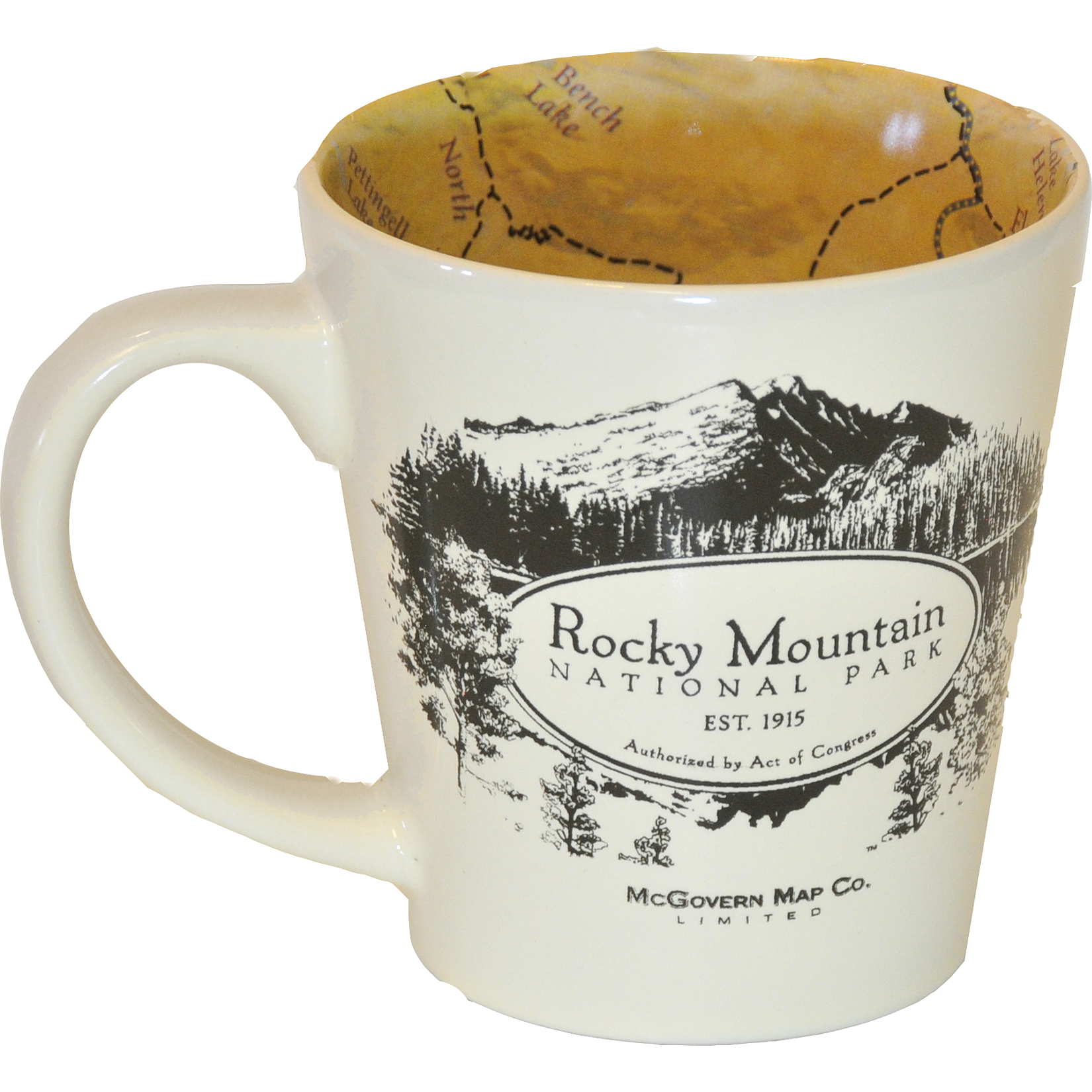 Mug - RMNP Map