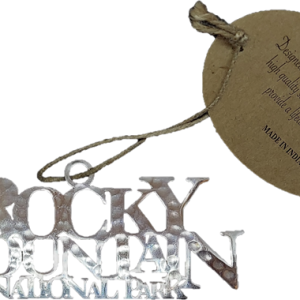 Ornament – Silver RMNP