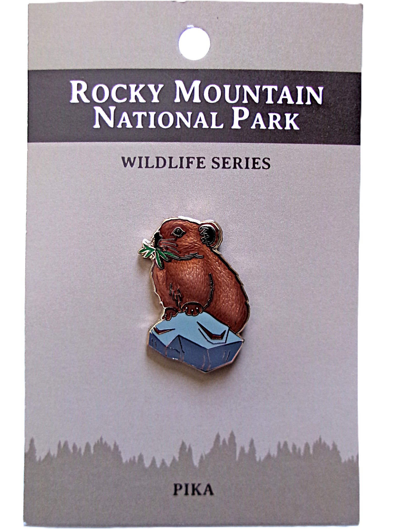 Pin - RMNP North American Wildlife Series Pika