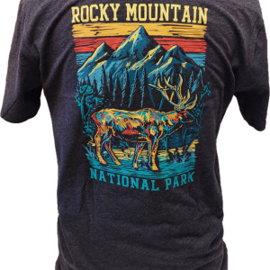 T-Shirt - RMNP Scribble Elk
