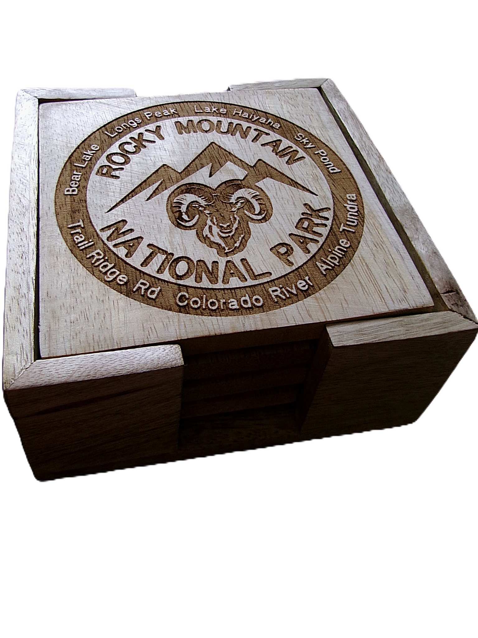 Coaster - RMNP Coaster Set of Four - Image 2