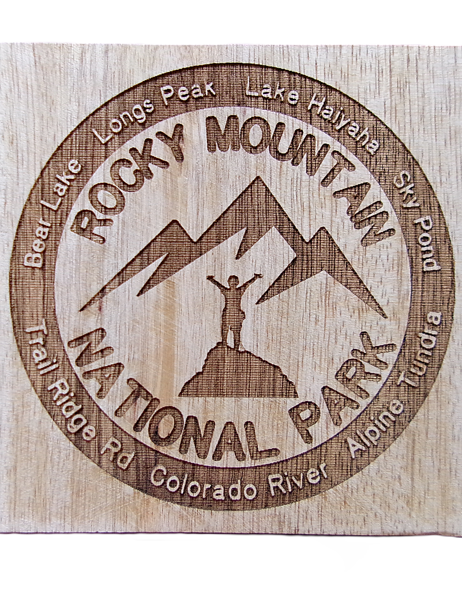 Coaster - RMNP Coaster Set of Four - Image 6