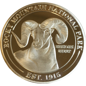 Collectible Coin - RMNP Silver Ram