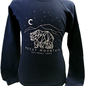 Sweatshirt - RMNP Night Sky Bear
