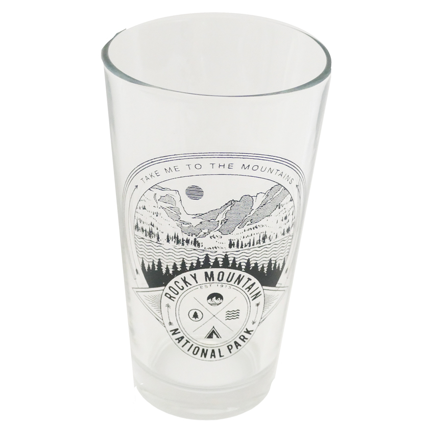 Glass - RMNP Etched Pint Dream Lake
