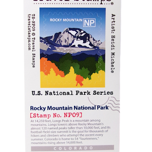 Sticker - RMNP Travel Stamp