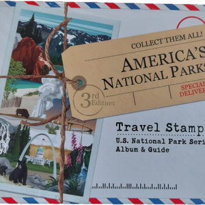 Travel Stamps U.S. National Park Series Album & Guide