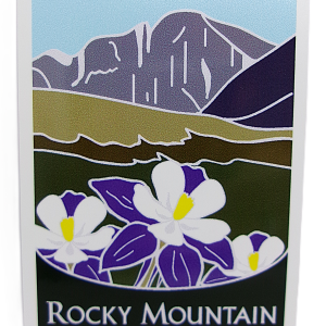 Sticker-RMNP Longs Peak Columbines