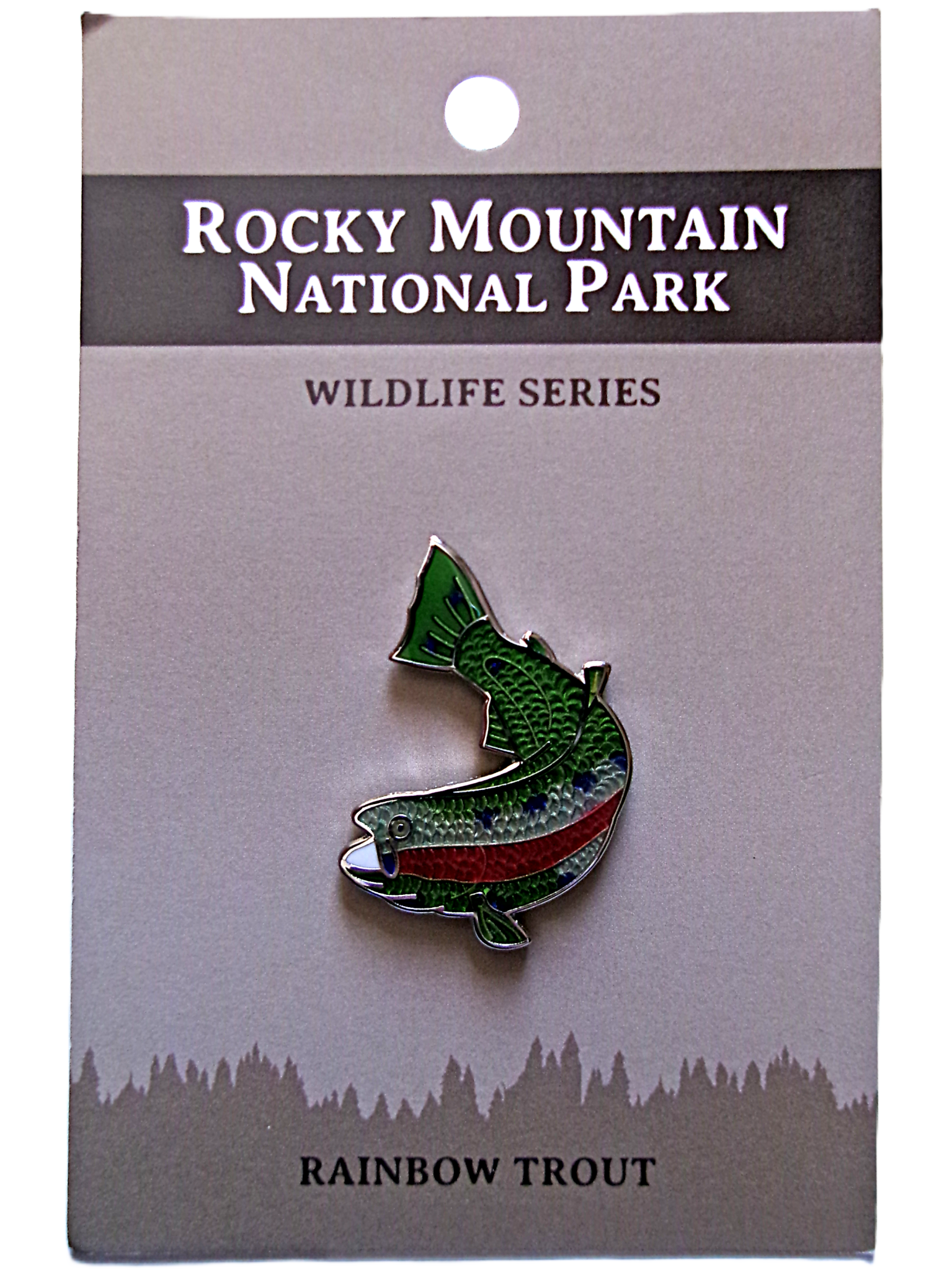 Pin - RMNP North American Wildlife Series Rainbow Trout