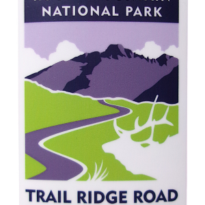 Sticker - RMNP Travel Sticker Trail Ridge Road