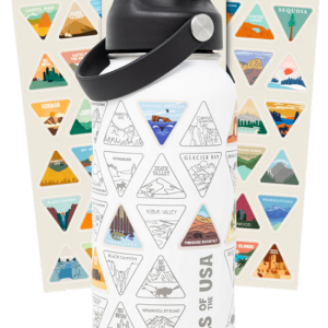 Water Bottle - National Park Bucket List Bottle
