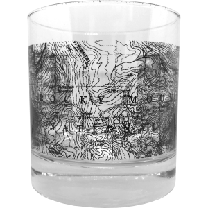 Glass - RMNP Map Whiskey