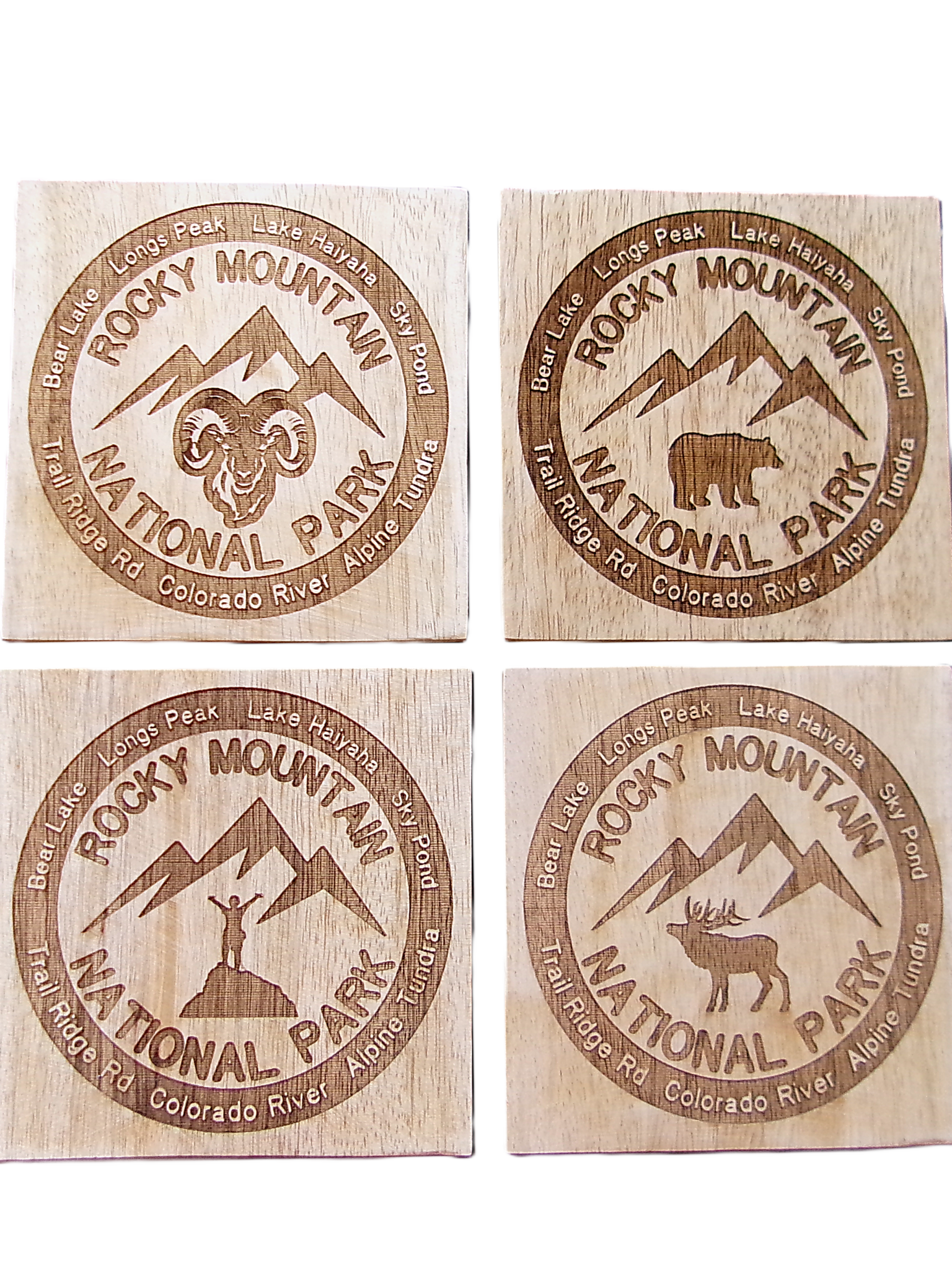Coaster - RMNP Coaster Set of Four