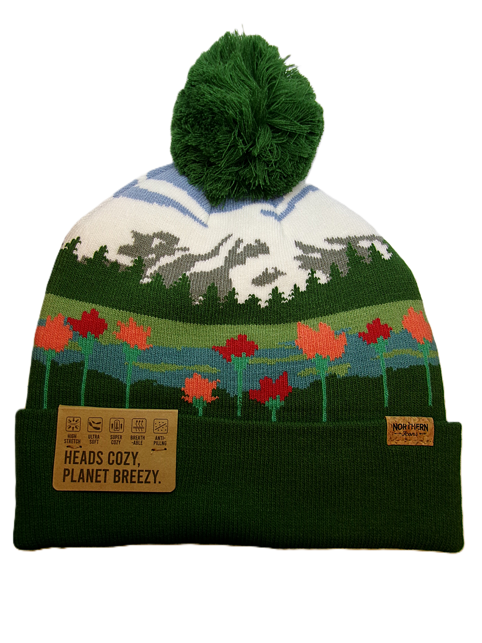 Hat - Wildflower Mountains Beanie - Image 2